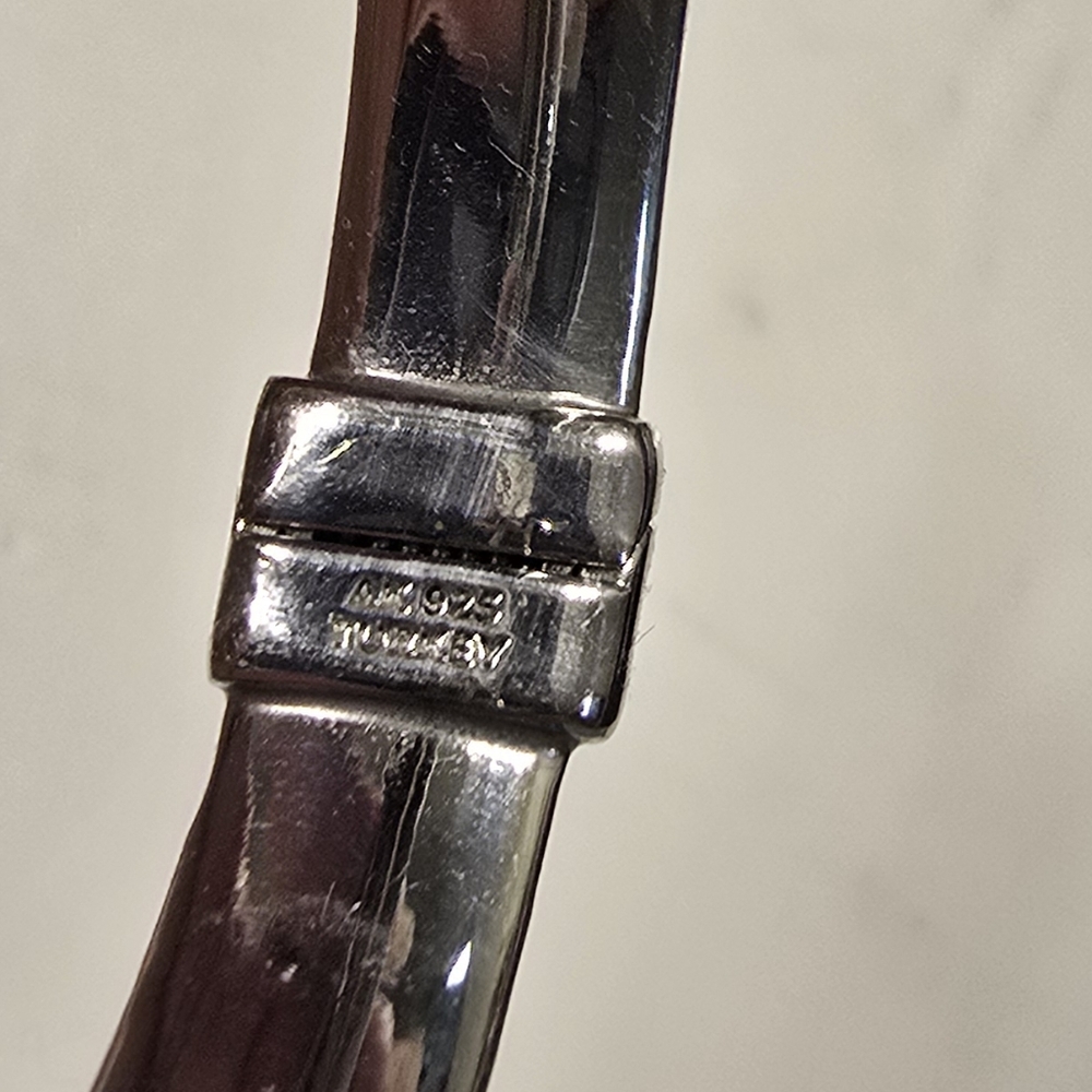 Sterling Silver Bangle And Ring Set - image 8